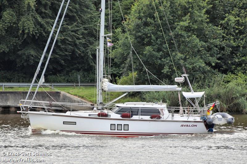avalon (Sailing vessel) - IMO , MMSI 211615050, Call Sign DG3118 under the flag of Germany