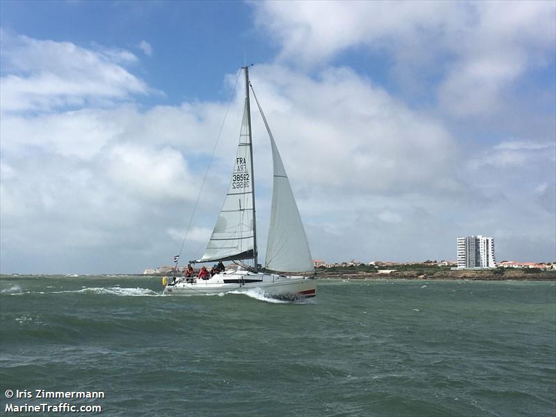 famous blue raincoat (Sailing vessel) - IMO , MMSI 227121530, Call Sign FAA4288 under the flag of France