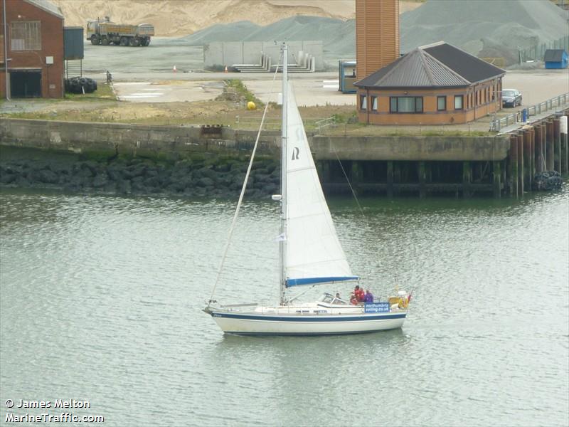 lian (Sailing vessel) - IMO , MMSI 235024665, Call Sign MEJP2 under the flag of United Kingdom (UK)