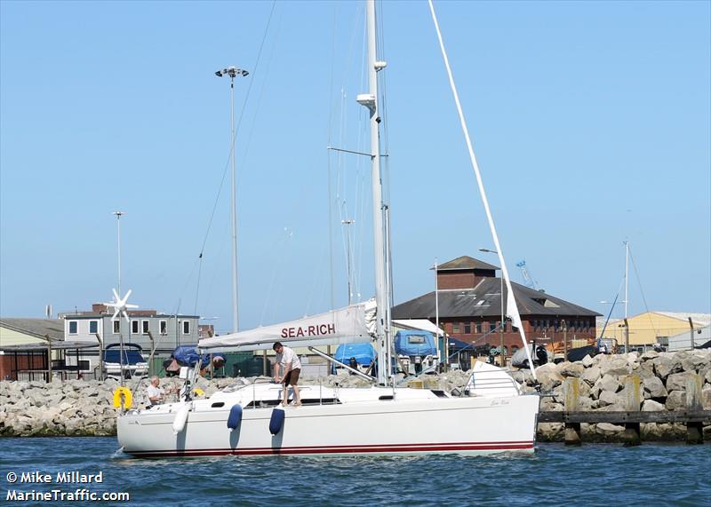 sea-rich (Sailing vessel) - IMO , MMSI 235061169, Call Sign 2AMZ6 under the flag of United Kingdom (UK)