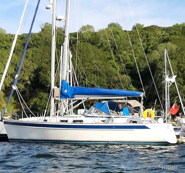 running water (Pleasure craft) - IMO , MMSI 235077841, Call Sign 2DCP3 under the flag of United Kingdom (UK)