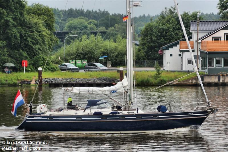 njord (Sailing vessel) - IMO , MMSI 244180277, Call Sign PF2348 under the flag of Netherlands