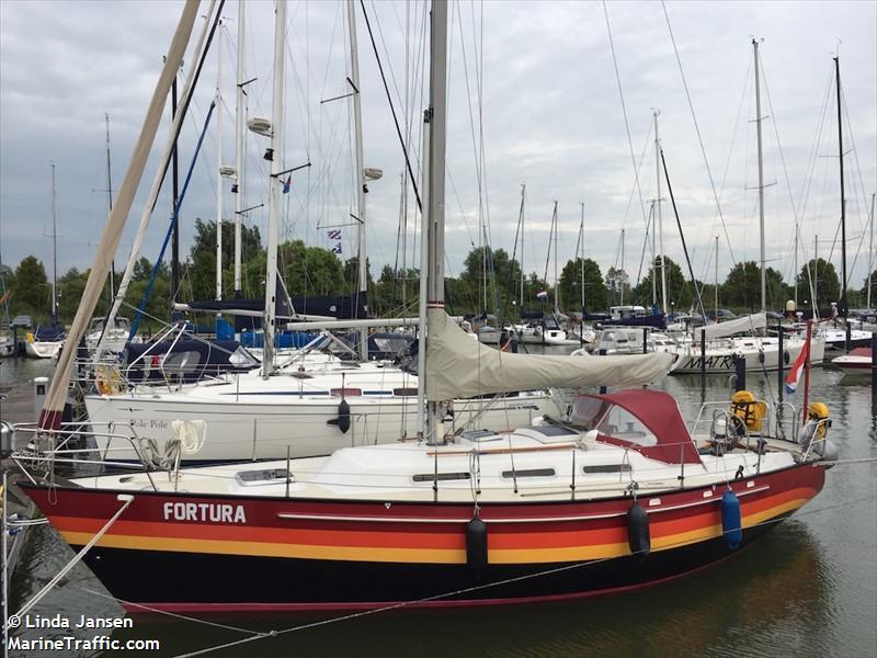 fortura (Sailing vessel) - IMO , MMSI 244780947, Call Sign PA3668 under the flag of Netherlands