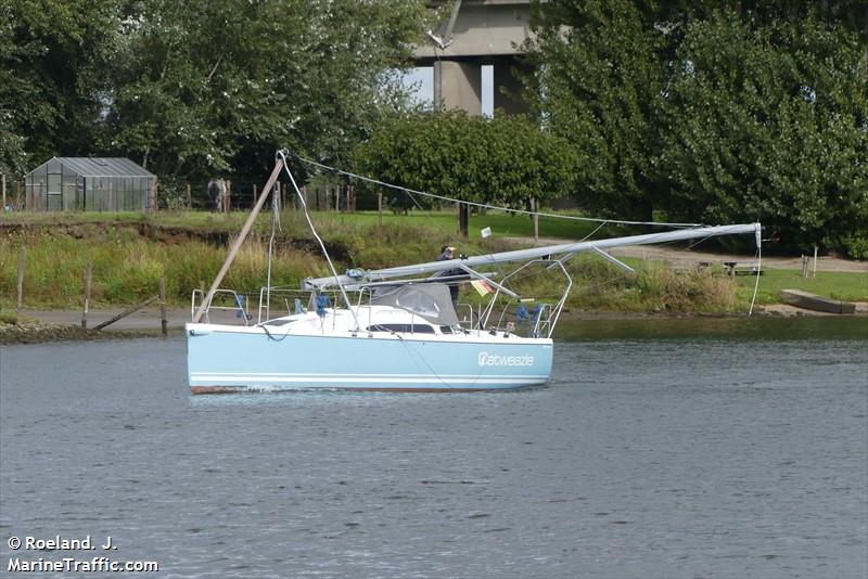 catweazle (Sailing vessel) - IMO , MMSI 244890459, Call Sign PC6436 under the flag of Netherlands