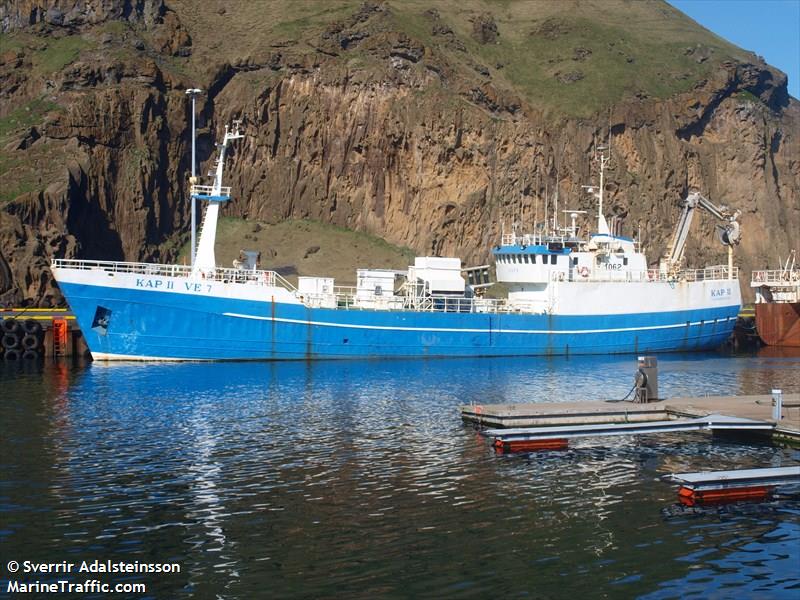 kap ii (-) - IMO , MMSI 251069110, Call Sign TFYK under the flag of Iceland