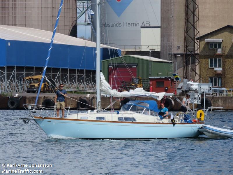 bolero (Sailing vessel) - IMO , MMSI 265626780, Call Sign 8SY3301 under the flag of Sweden