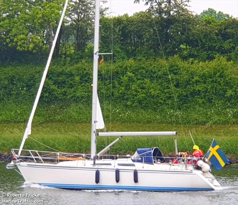 mame (Pleasure craft) - IMO , MMSI 265703550, Call Sign SA6654 under the flag of Sweden