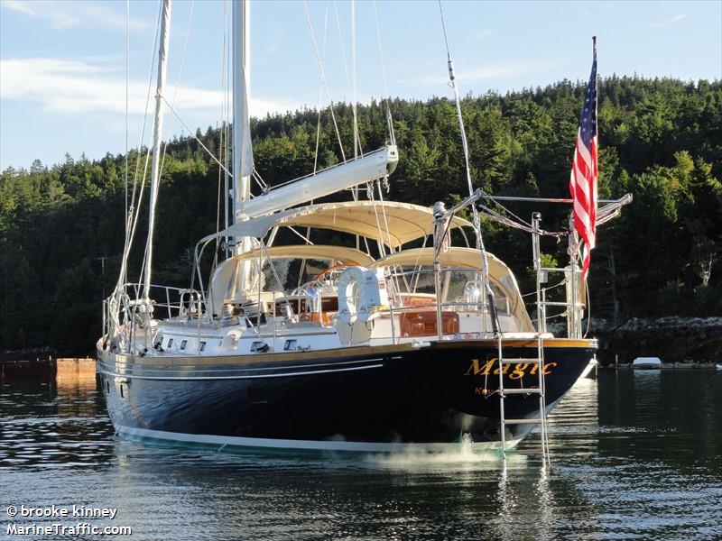 magic (Sailing vessel) - IMO , MMSI 338155129 under the flag of USA