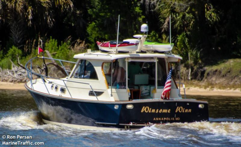 winsome winn (Pleasure craft) - IMO , MMSI 338361259 under the flag of USA