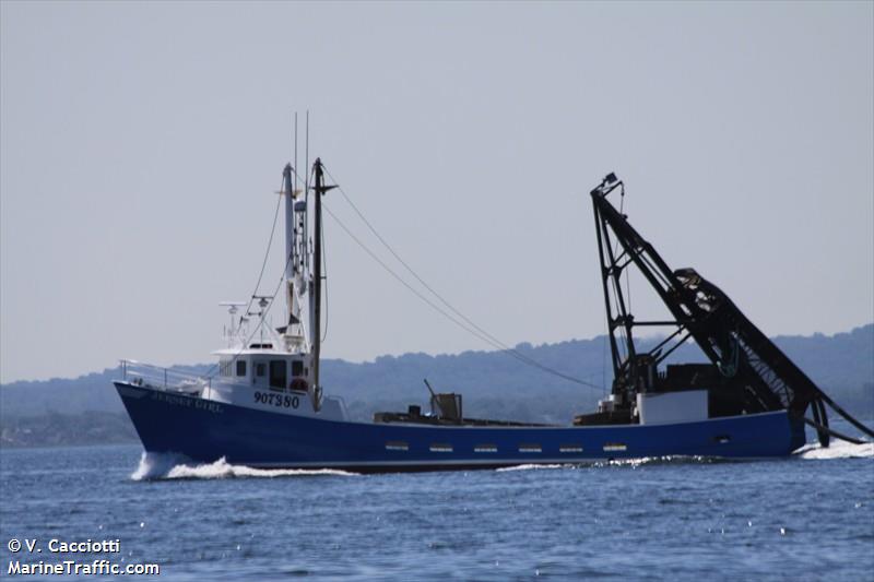 fv jersey girl (Fishing vessel) - IMO , MMSI 366983180 under the flag of United States (USA)