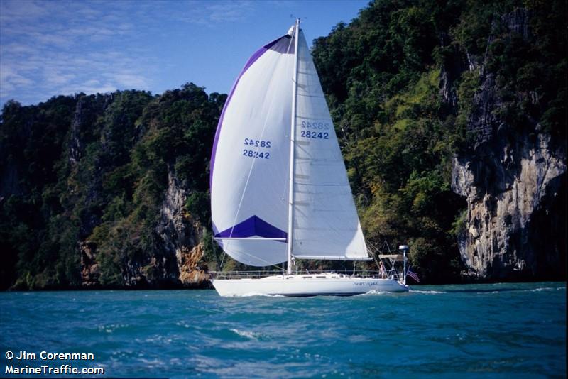 heart of gold (Sailing vessel) - IMO , MMSI 367425000, Call Sign WAM4560 under the flag of United States (USA)