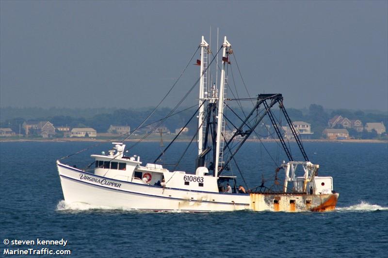 virginia clipper (Fishing vessel) - IMO , MMSI 367453480, Call Sign WDF4578 under the flag of United States (USA)