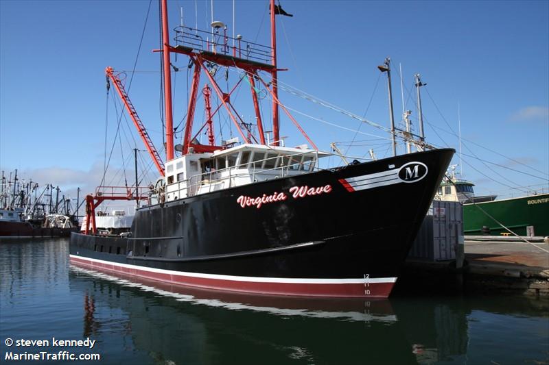 virginia wave (Fishing vessel) - IMO , MMSI 367696380, Call Sign WDI4216 under the flag of United States (USA)