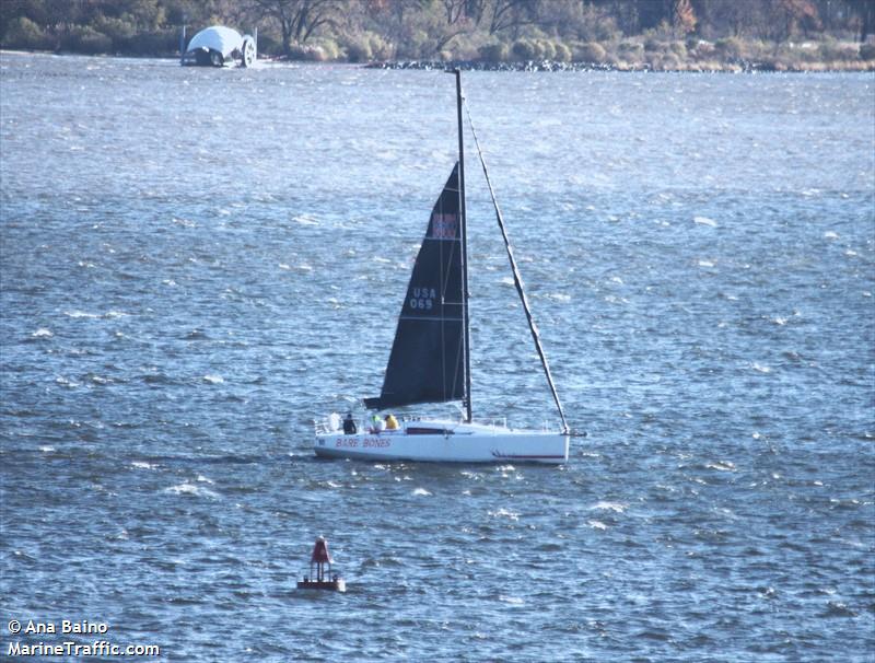 bare bones (Sailing vessel) - IMO , MMSI 368084910, Call Sign WDK7486 under the flag of United States (USA)