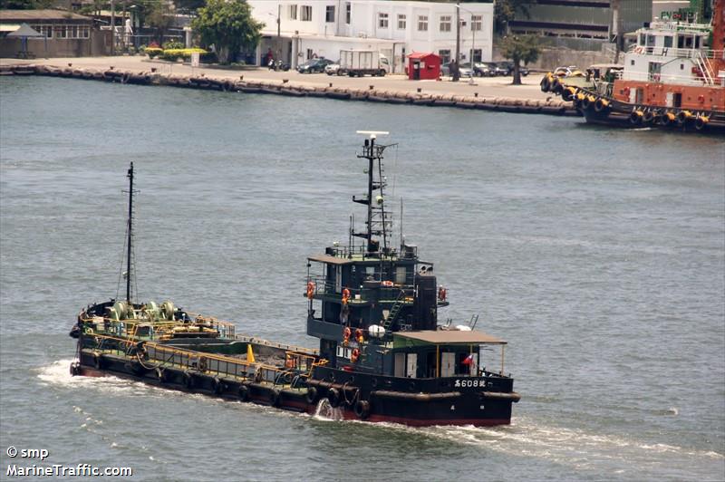 kao 608 (Dredging or UW ops) - IMO , MMSI 416900080, Call Sign BR3091 under the flag of Taiwan