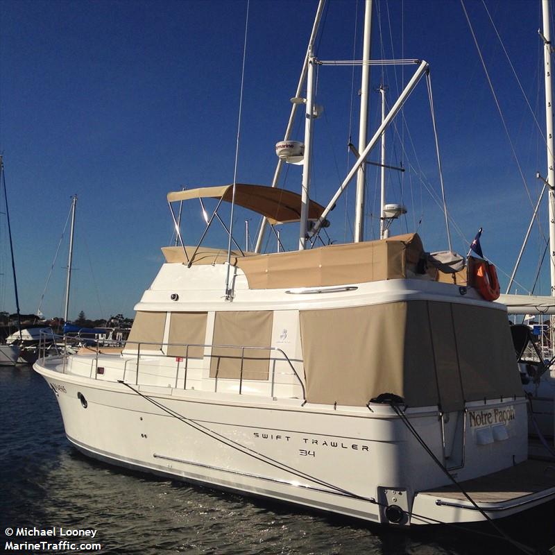 notre facon (Pleasure craft) - IMO , MMSI 503028170, Call Sign DS4565 under the flag of Australia