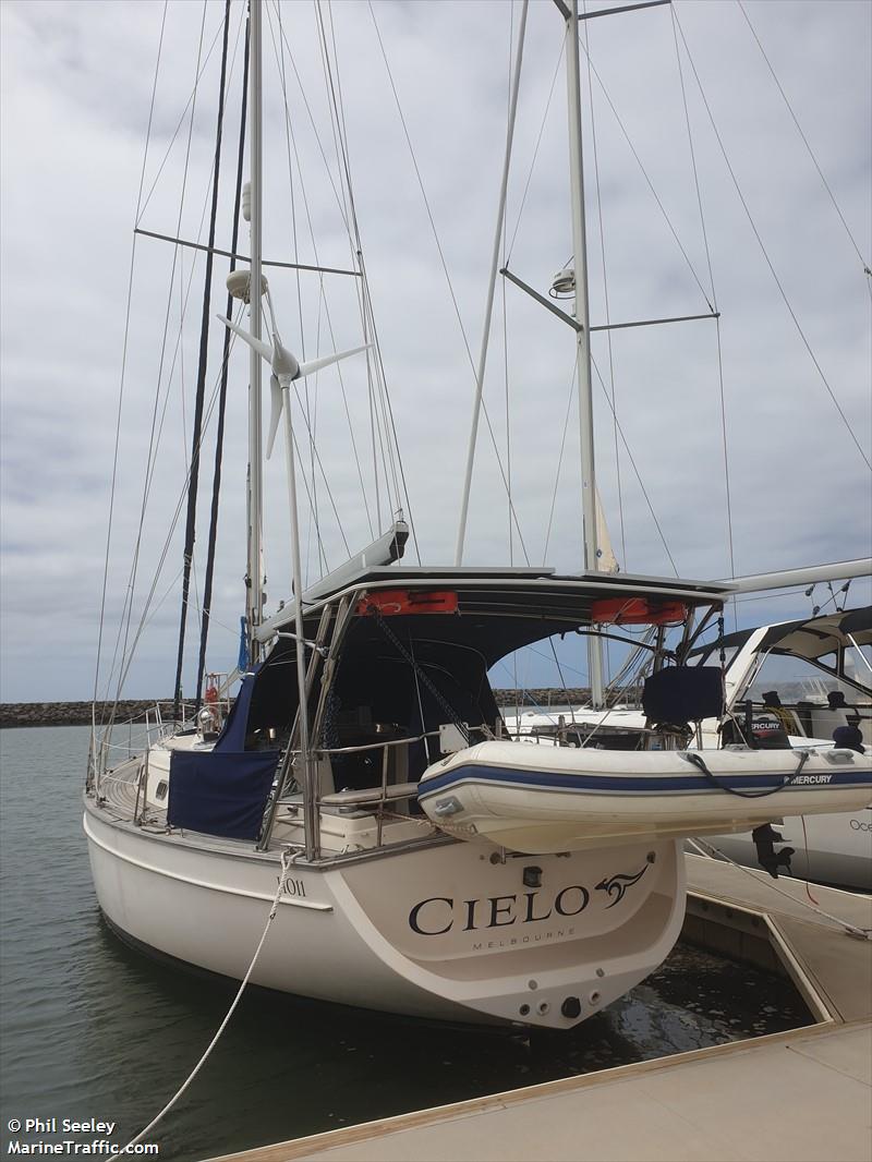 cielo (Sailing vessel) - IMO , MMSI 503056360, Call Sign CIELO under the flag of Australia