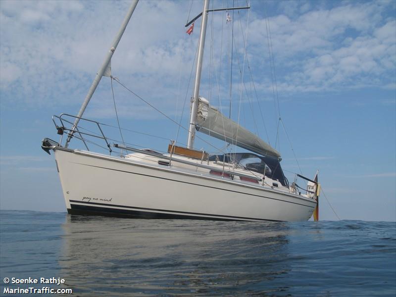 pay no mind (Sailing vessel) - IMO , MMSI 211163500, Call Sign DK4793 under the flag of Germany