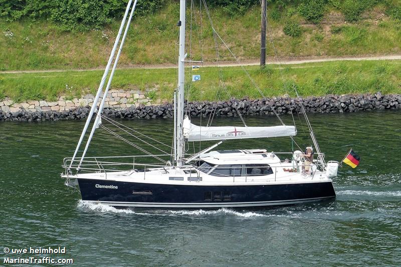 sirius 3522 (Sailing vessel) - IMO , MMSI 211642340, Call Sign DG8226 under the flag of Germany