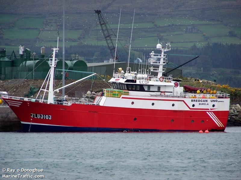breogan uno (Fishing vessel) - IMO , MMSI 224780000, Call Sign ECDF under the flag of Spain