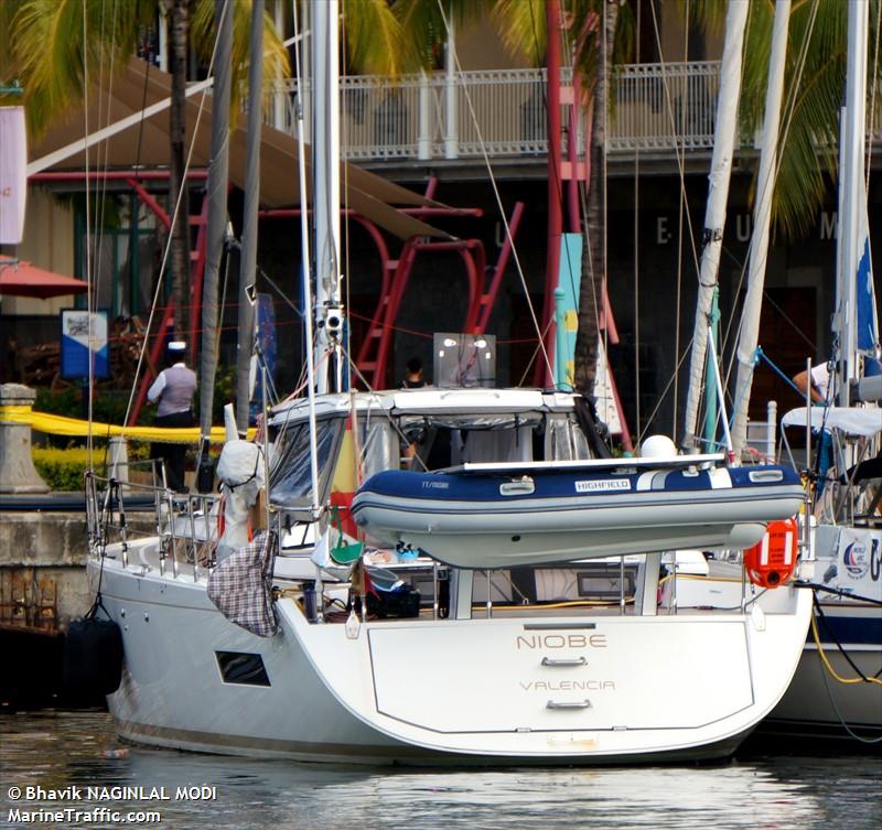 niobe (Sailing vessel) - IMO , MMSI 225989121, Call Sign EA6907 under the flag of Spain