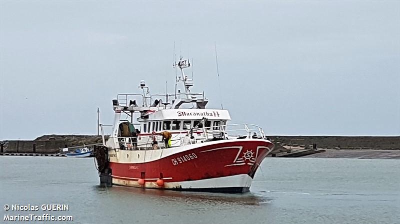 fv maranatha ii (Fishing Vessel) - IMO , MMSI 227138800, Call Sign FOOI under the flag of France