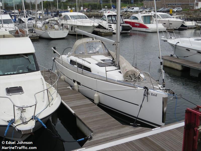 hi taid (Sailing vessel) - IMO , MMSI 232015411, Call Sign MDBC5 under the flag of United Kingdom (UK)