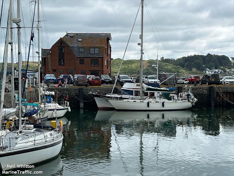 mallishag (Sailing vessel) - IMO , MMSI 235033999, Call Sign 2MJF under the flag of United Kingdom (UK)