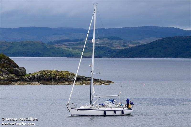 isabella (Sailing vessel) - IMO , MMSI 235057228, Call Sign MVW25 under the flag of United Kingdom (UK)