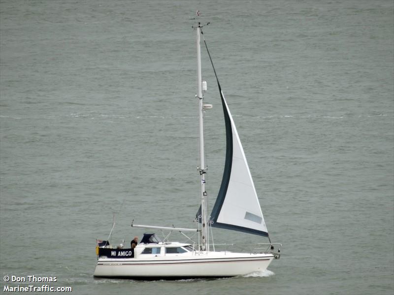 mi amigo (Pleasure craft) - IMO , MMSI 235100373, Call Sign MRAY5 under the flag of United Kingdom (UK)