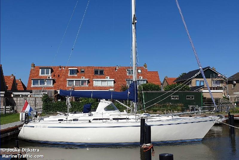 mr moody (Sailing vessel) - IMO , MMSI 244030237, Call Sign PG6577 under the flag of Netherlands