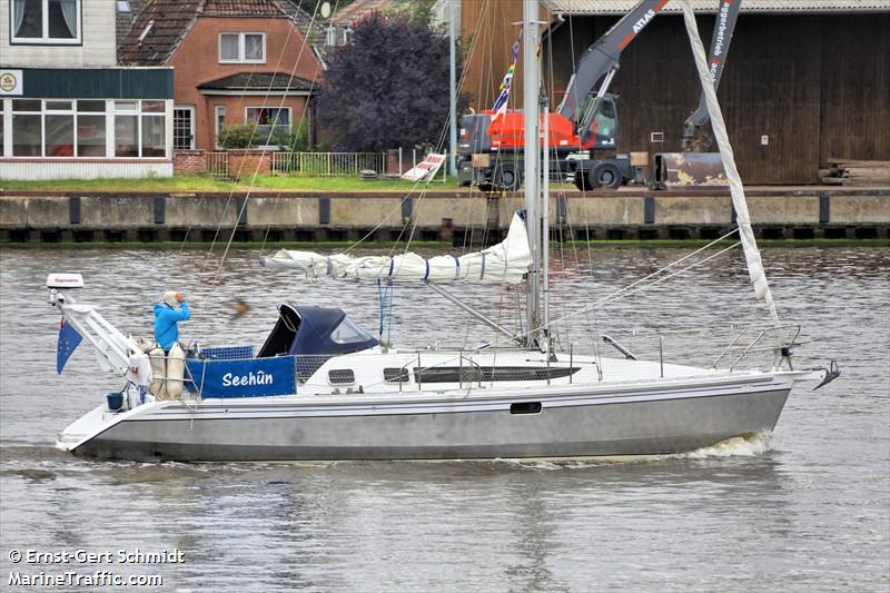 seehun (Sailing vessel) - IMO , MMSI 244087025, Call Sign PC3666 under the flag of Netherlands