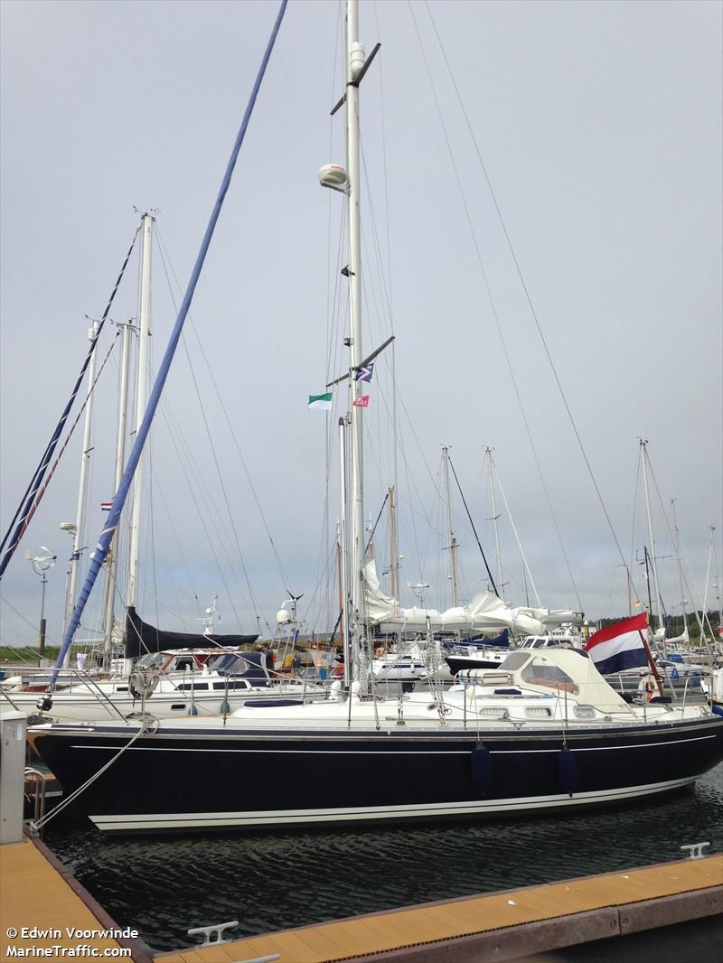 triton (Sailing vessel) - IMO , MMSI 244090180, Call Sign PF3495 under the flag of Netherlands