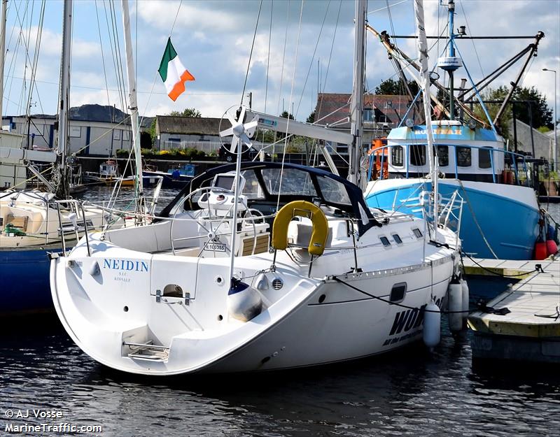 neidin (Sailing vessel) - IMO , MMSI 250005541 under the flag of Ireland