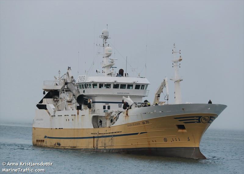 bjarni olafsson (Fishing Vessel) - IMO 9195781, MMSI 251239000, Call Sign TFRH under the flag of Iceland