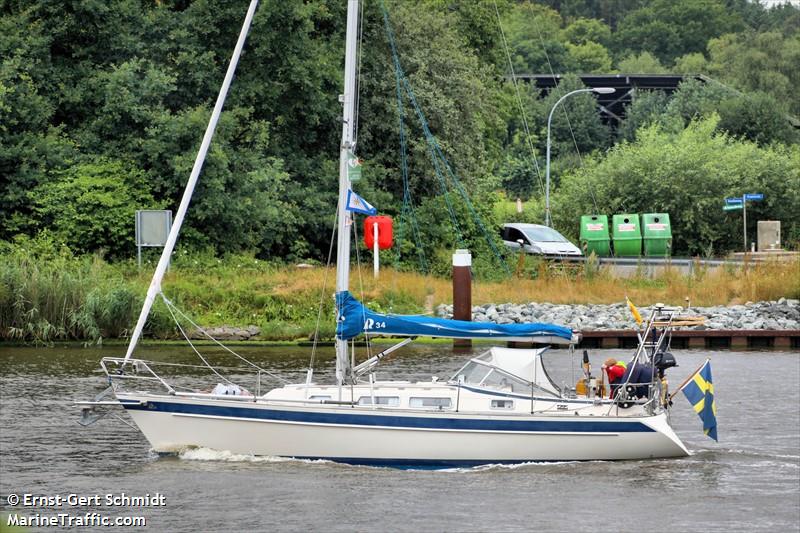 harmoni (Pleasure craft) - IMO , MMSI 265703920, Call Sign SA3171 under the flag of Sweden