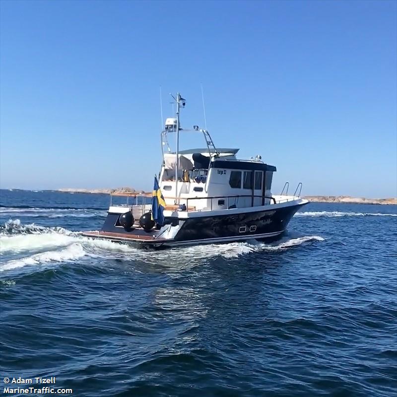 targa 32 (Pleasure craft) - IMO , MMSI 265788200, Call Sign SF3686 under the flag of Sweden