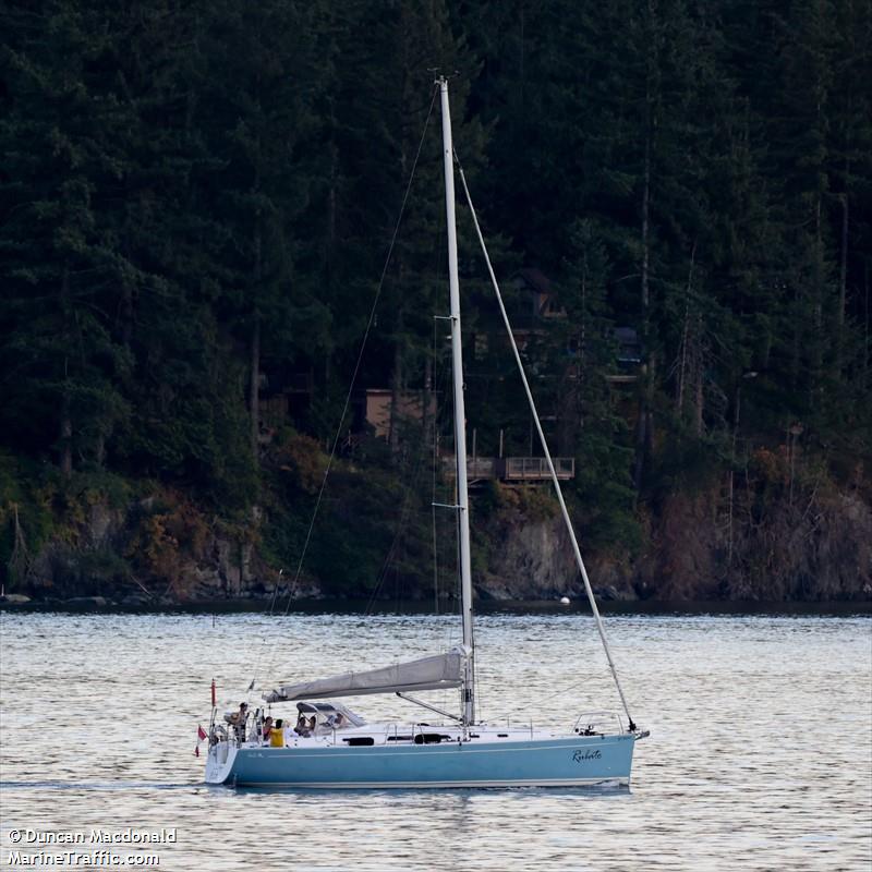 rubato (Sailing vessel) - IMO , MMSI 316019405 under the flag of Canada