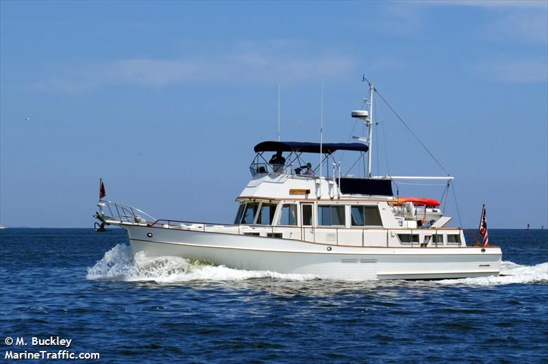 chessie (Pleasure craft) - IMO , MMSI 338124625 under the flag of USA