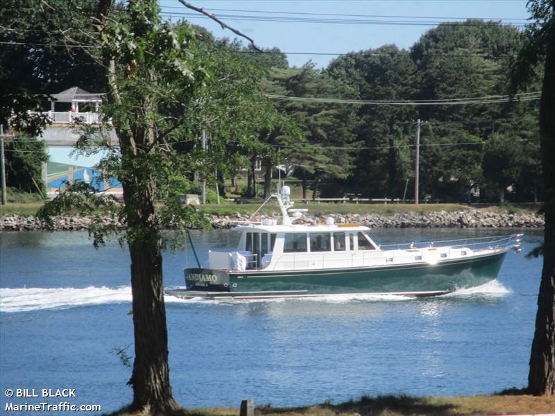 andiamo (Pleasure craft) - IMO , MMSI 338142968 under the flag of USA