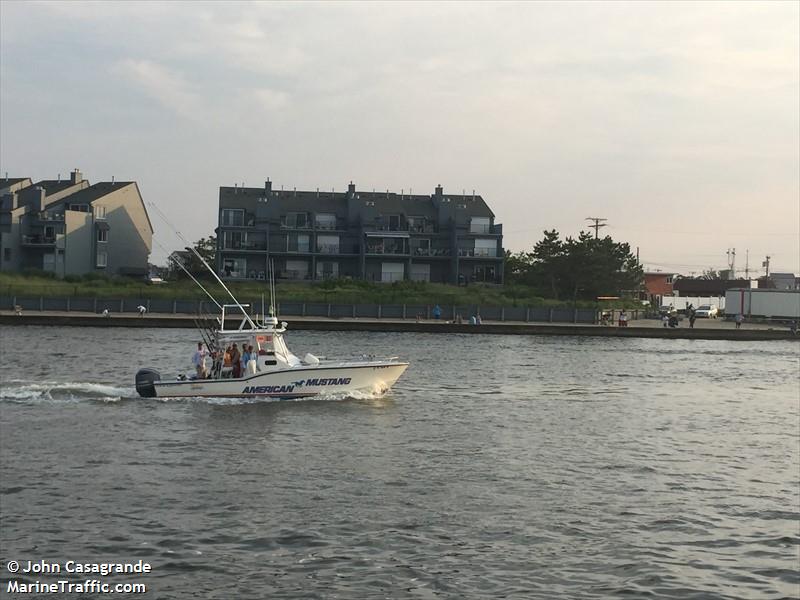 american mustang (Pleasure craft) - IMO , MMSI 338160995 under the flag of USA