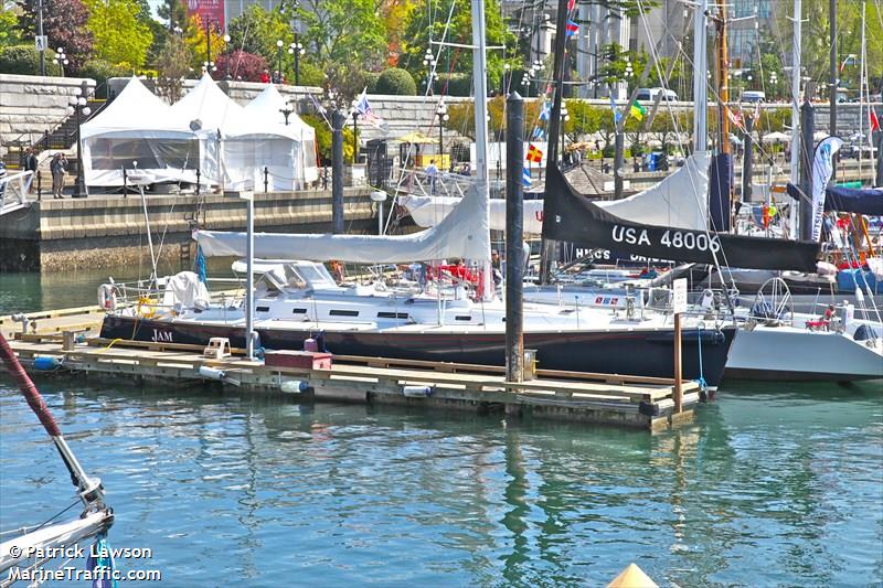 jam (Sailing vessel) - IMO , MMSI 366896720, Call Sign WDB4278 under the flag of United States (USA)