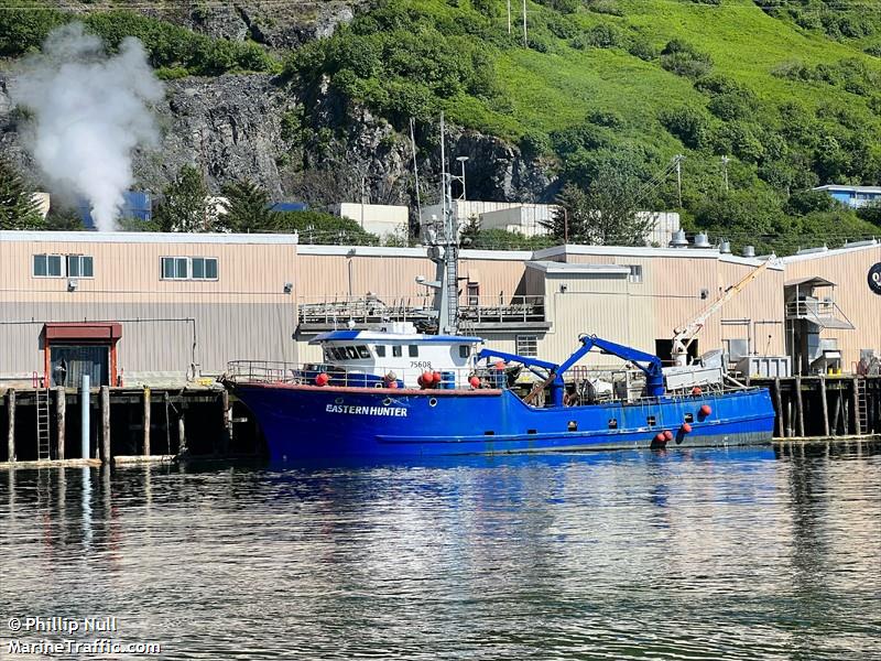 eastern hunter (Fishing vessel) - IMO , MMSI 367664090, Call Sign WDH9039 under the flag of United States (USA)