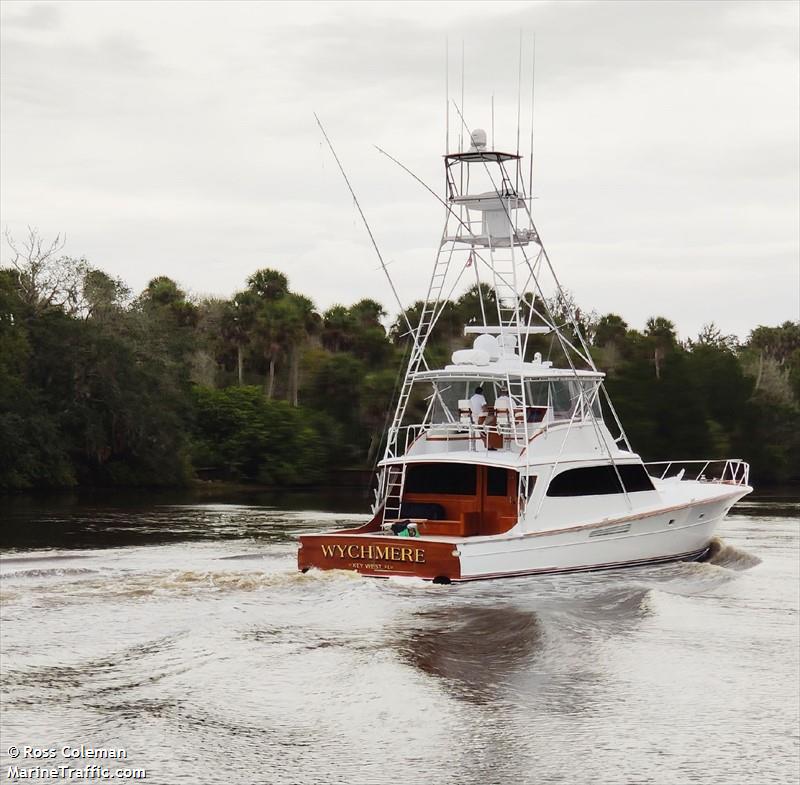 wychmere (Pleasure craft) - IMO , MMSI 368066330, Call Sign WDK5589 under the flag of United States (USA)