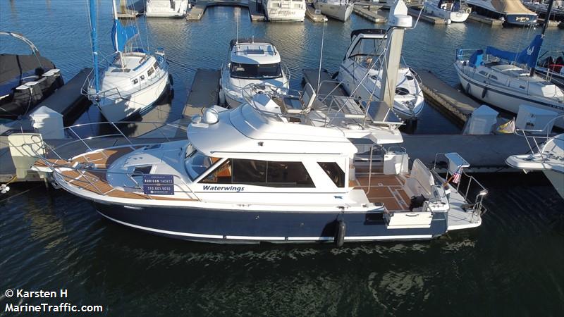 waterwings (Pleasure craft) - IMO , MMSI 368118360 under the flag of United States (USA)