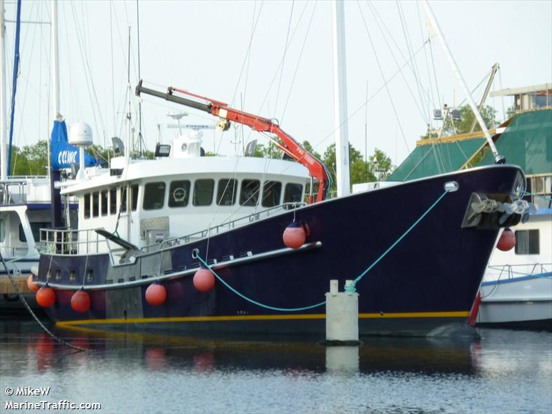 fv eubalaena (Fishing vessel) - IMO , MMSI 503659100, Call Sign VJT5500 under the flag of Australia
