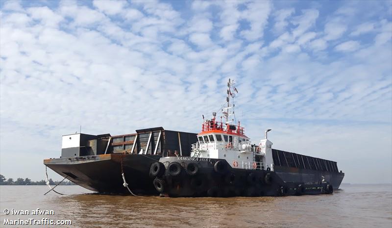 samudra jaya 1 (Tug) - IMO 9532238, MMSI 533000739, Call Sign 9WHS2 under the flag of Malaysia