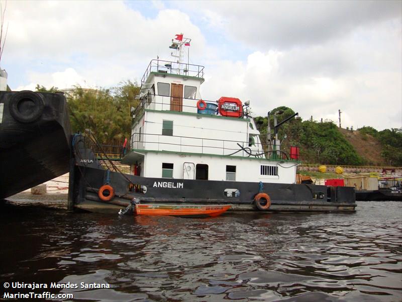angelim (Cargo ship) - IMO , MMSI 710000748, Call Sign PP53855 under the flag of Brazil