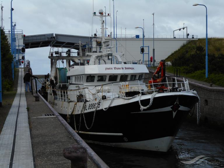 notre dame boulogne (Fishing Vessel) - IMO 8979350, MMSI 227142900, Call Sign FUJG under the flag of France