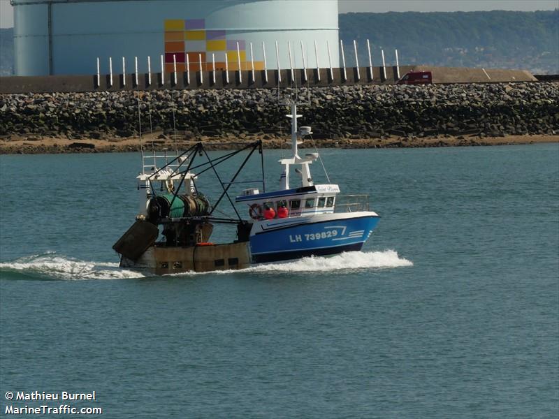 fv saint pierre (Fishing vessel) - IMO , MMSI 227313060, Call Sign F18365 under the flag of France